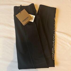 Burberry kids jersey leggings